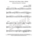Christ the Lord is Risen Today - C instrument descant