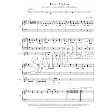 Easter Alleluia (Unison Choir & Handbells/chimes)