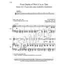 From Depths of Woe I Cry to Thee - St 5 (U/2-part choir, piano, HB)
