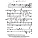 Holy Spirit, Poured on Us - (U/Congreg. & Piano)