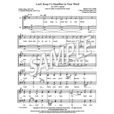 Lord, Keep Us Steadfast in Your Word - SATB