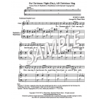 On Christmas Night, All Christians Sing (HB & Choir)