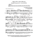 Sing to the Lord of Harvest (HB descant)