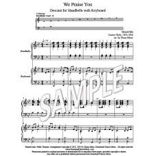 We Praise You (Tune: THAXTED) - Handbells descant with Keyboard 