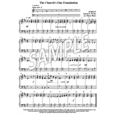 The Church's One Foundation - Handbells/chimes (3 oct, 11 bells)
