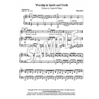 Worship in Spirit and Truth (Unison or 2-part & Piano)